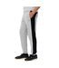 Jogging gris/noir homme lacoste tapered colour-1