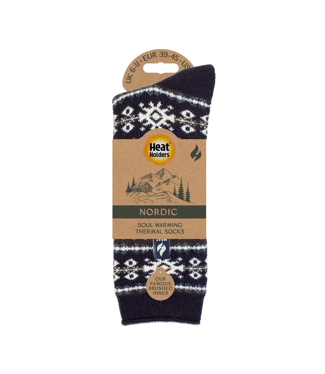Chaussettes thermiques extra chaudes respirantes nordiques pour hommes-2