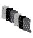 Sock Snob - 6 Paires de Chaussettes Femme Fantaisie Étoiles en Coton Douces-3