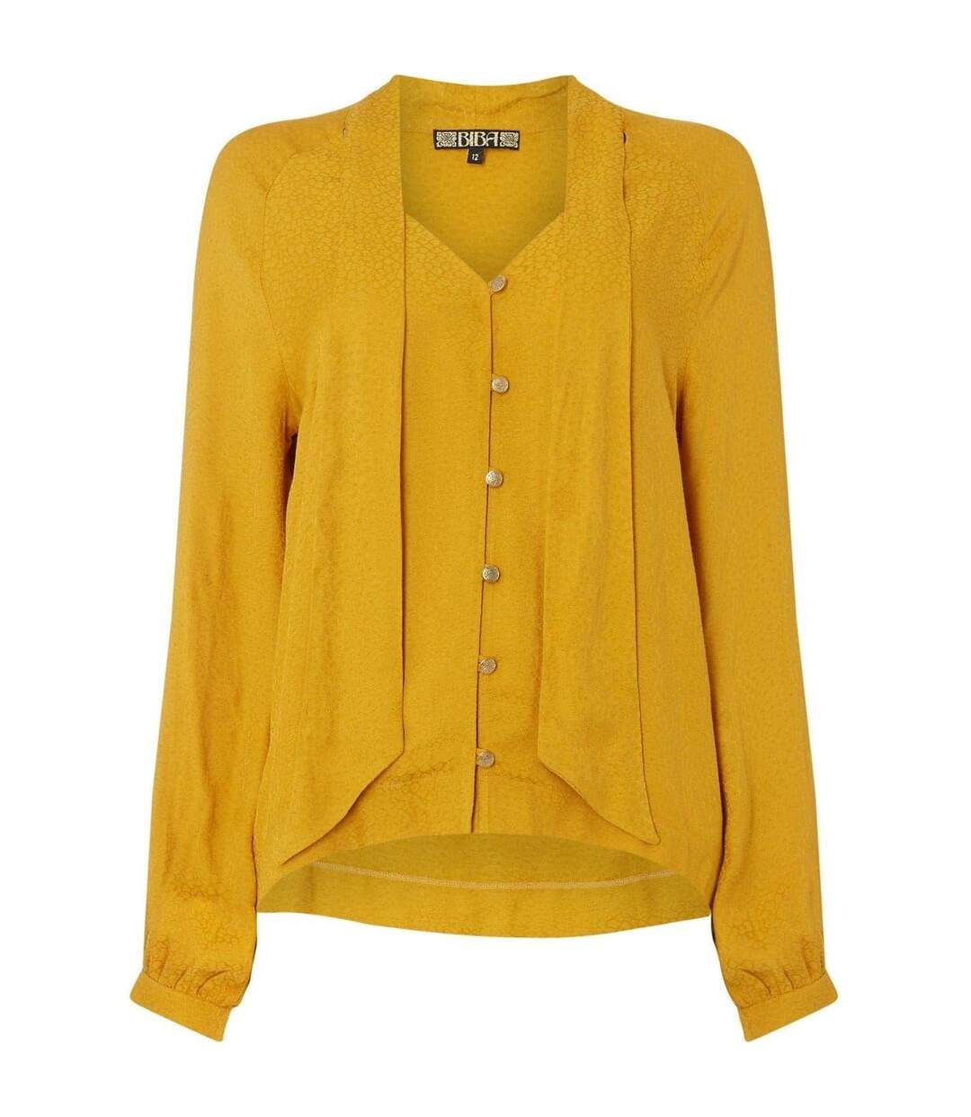 Blouse Femme Jaune Biba-2