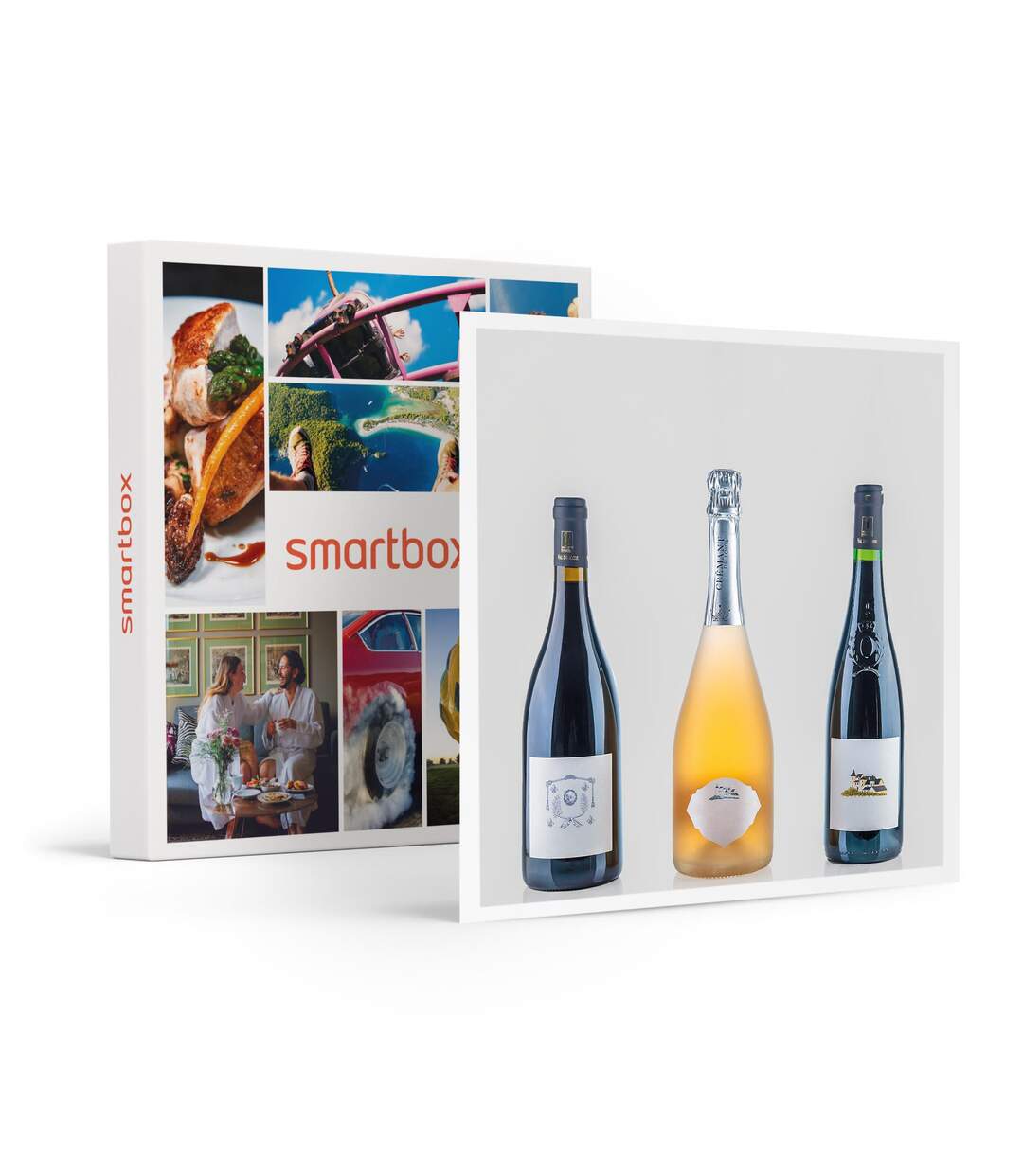 Sélection œnologique livrée à domicile - SMARTBOX - Coffret Cadeau Gastronomie-1