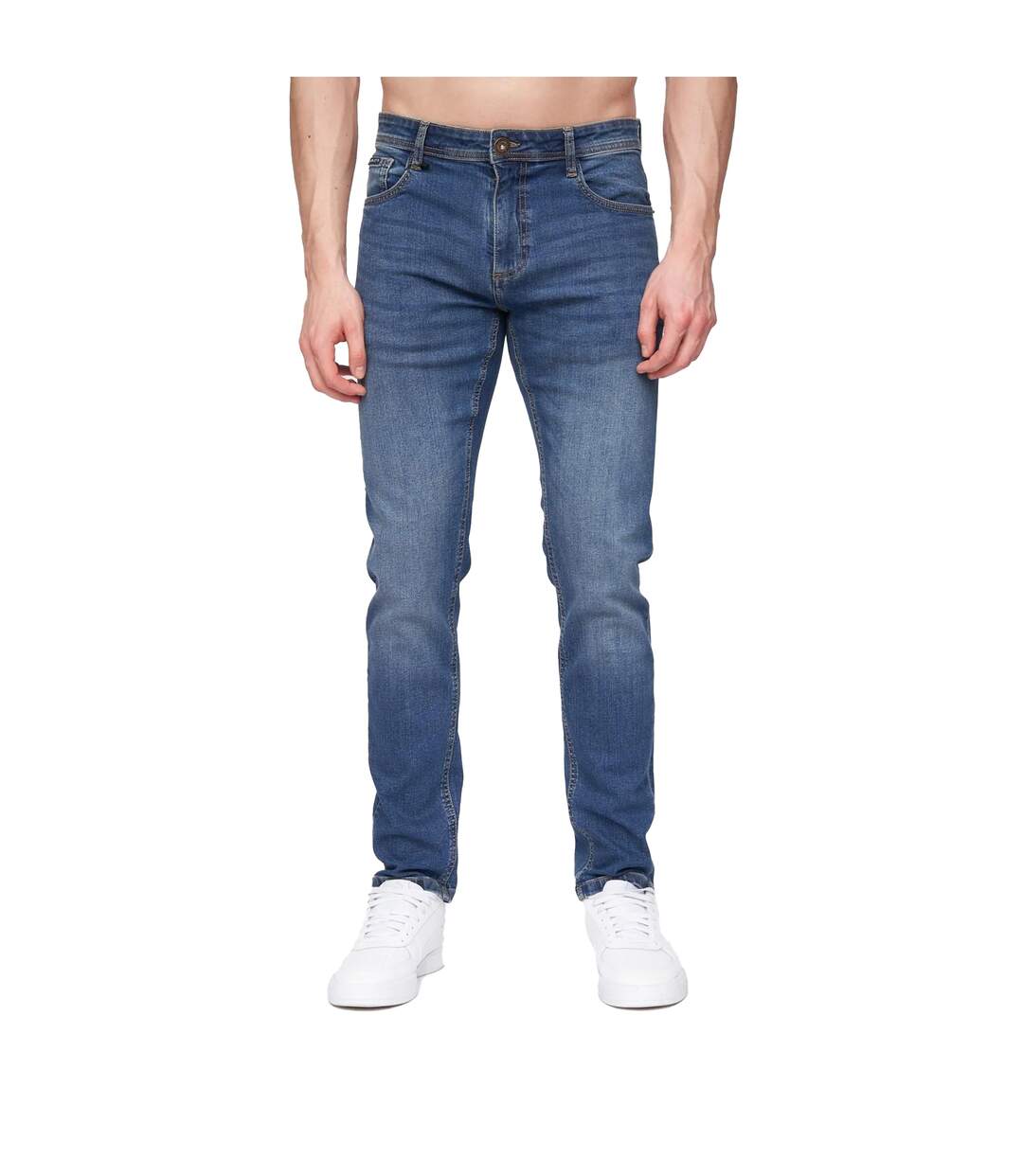 Jean Mayhen Homme Délavé À La Pierre Ponce Henleys-2