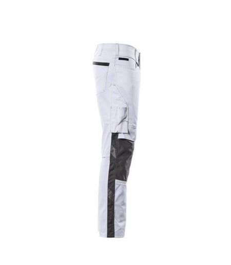 Blanc Anthracite Foncé Mascot