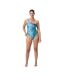 Maillot De Bain 1 Pièce Pour Piscine Motif/style Asymétrique Femme Bleu Speedo-1
