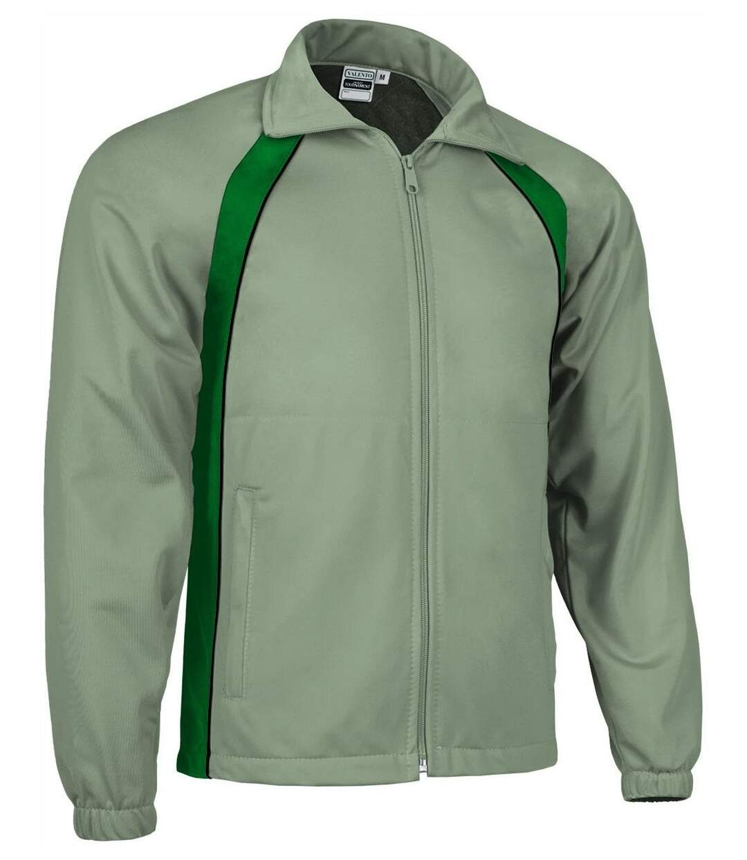 Veste de sport homme - TOURNAMENT - beige et vert bouteille-1