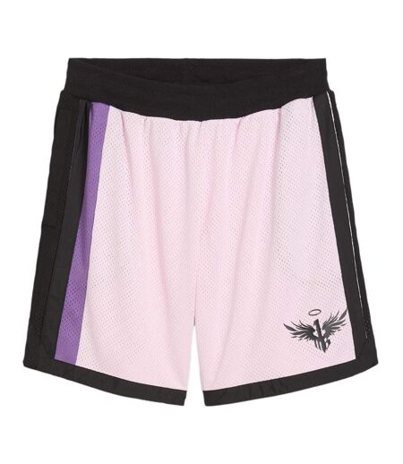Short rose/noir homme puma melo