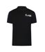 Polo Motif Fleurs Vives Adulte Noir Cavalli Class-1