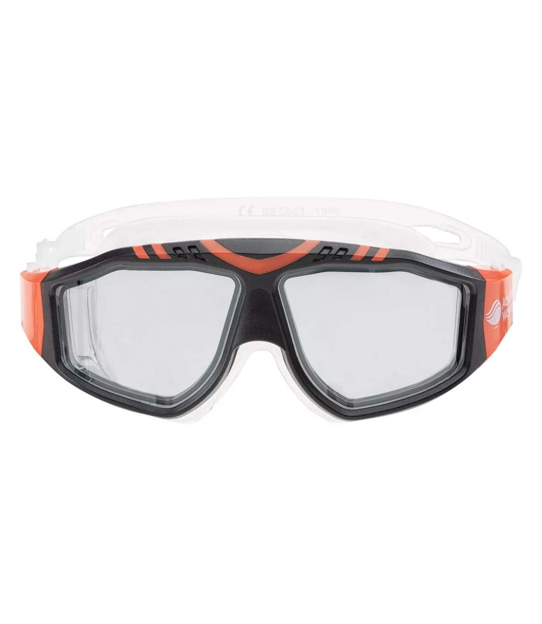Lunettes De Natation Maveric Adulte Noir Rouge Aquawave-1