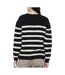 Pull noir/blanc femme pieces klara-2