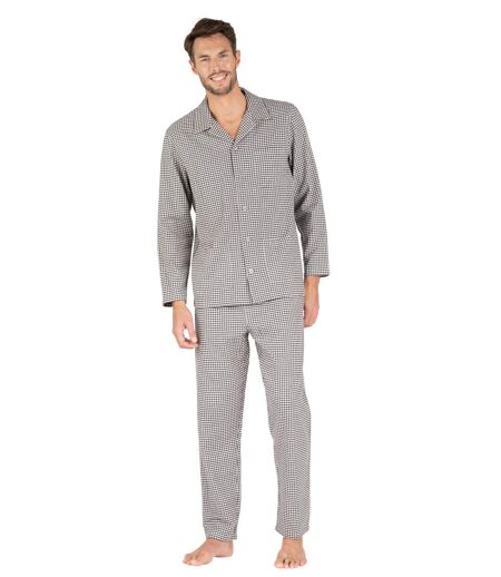Pyjama long ouvert flanelle Eminence