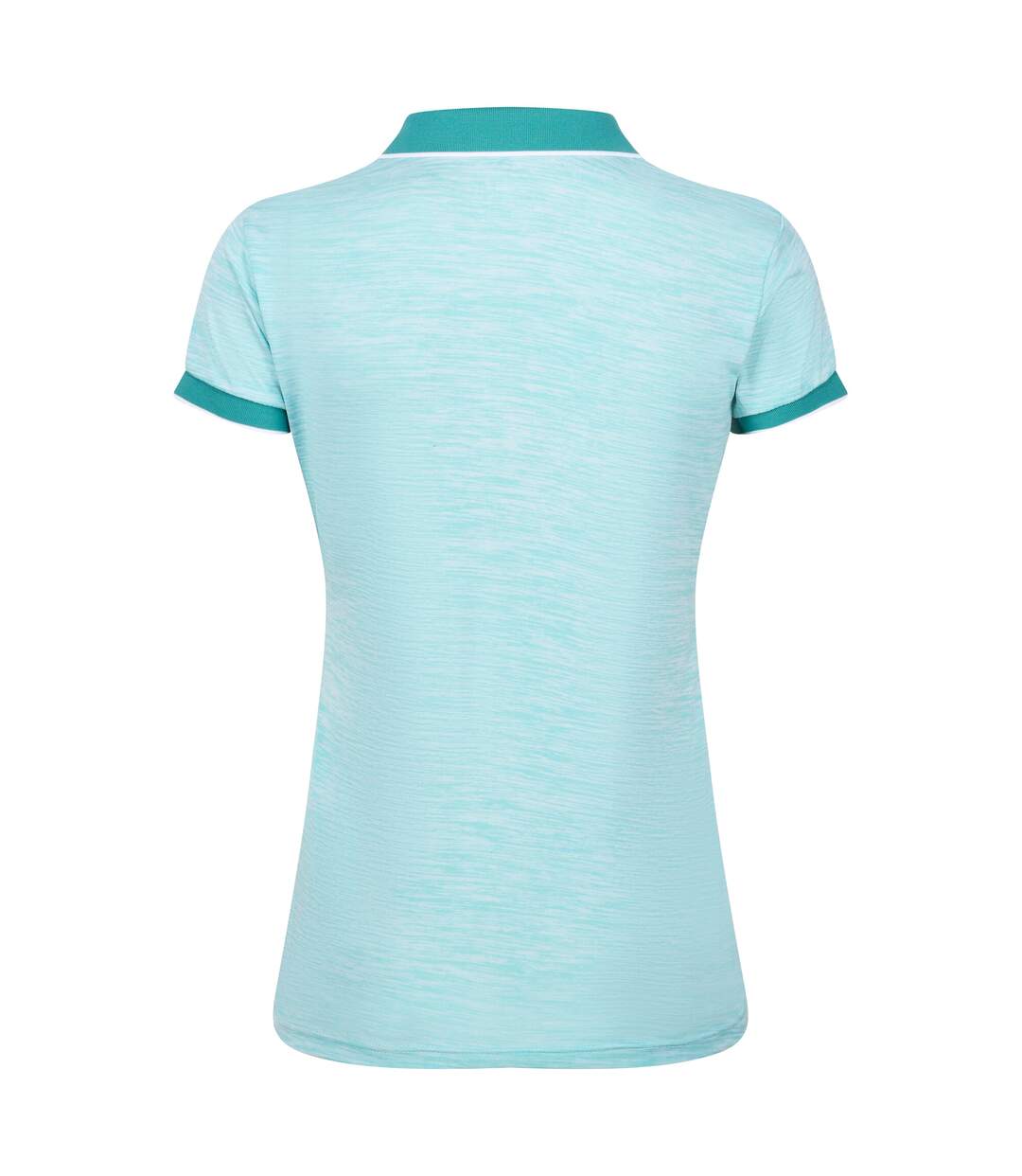 Polo manches courtes remex femme bleu turquoise pâle Regatta-2