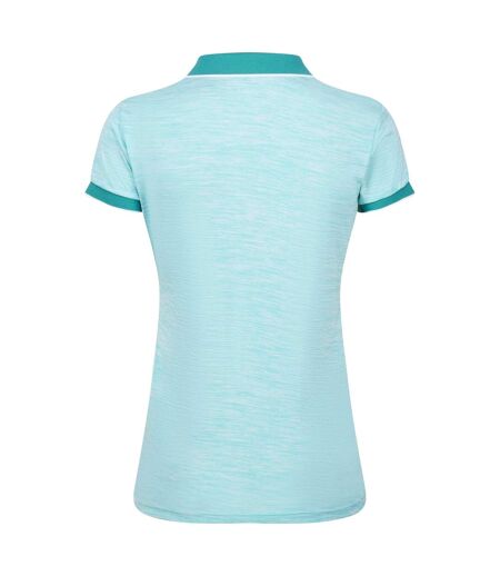 Regatta - Polo manches courtes REMEX - Femme (Bleu turquoise pâle) - UTRG4477