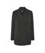 Blazer noire femme pieces talia-1