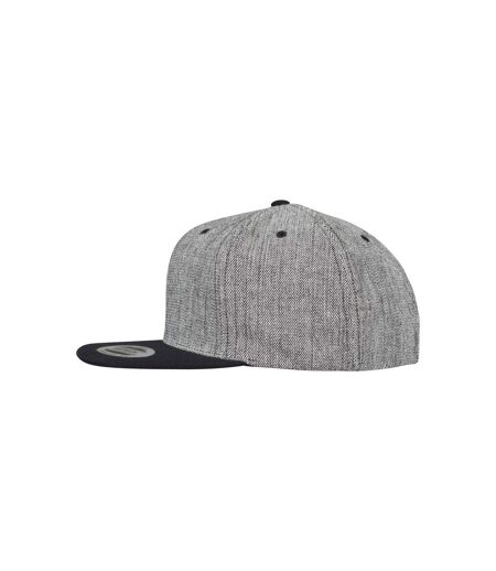 Casquette De Baseball Noir Chiné Noir Flexfit
