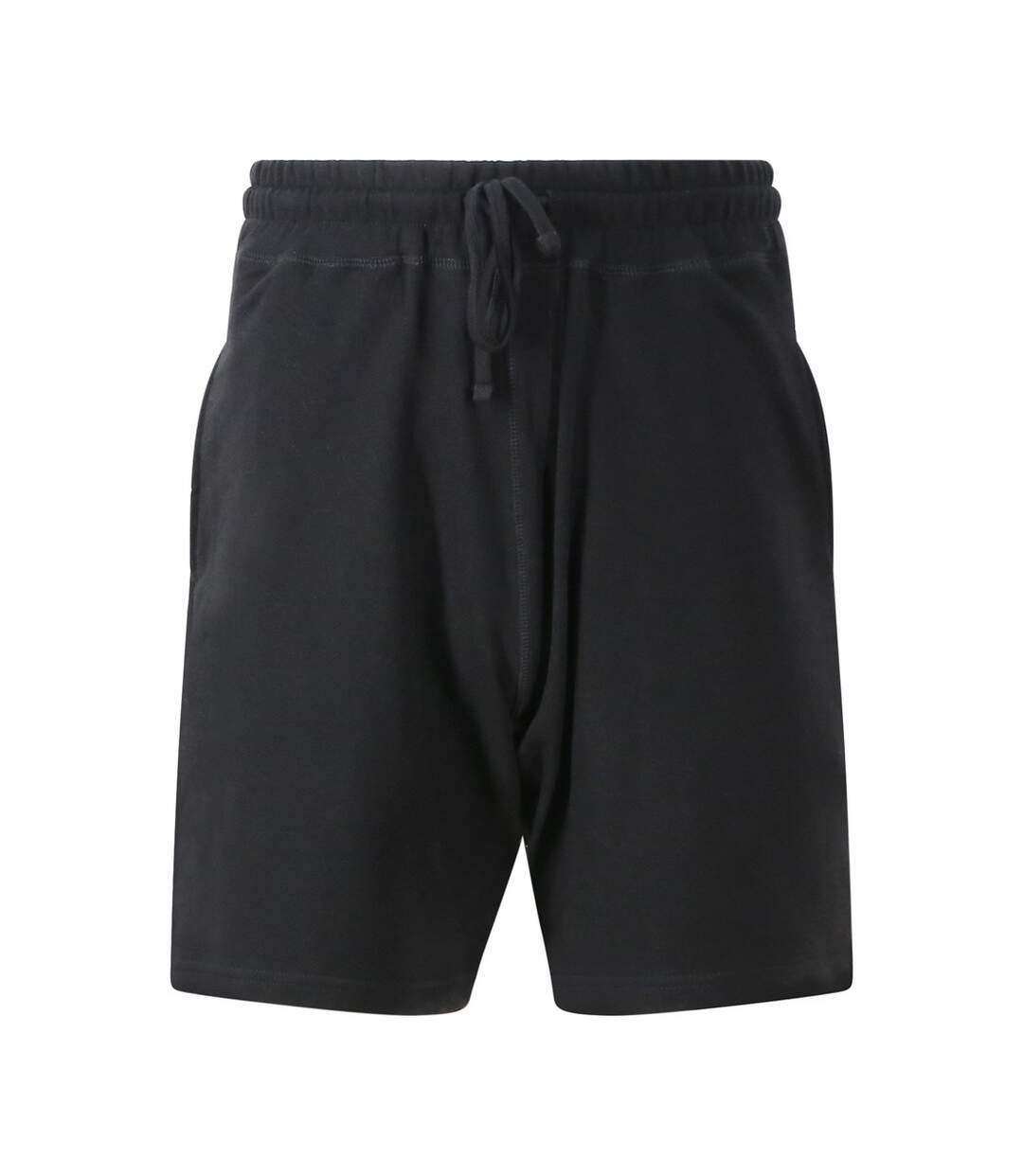 Just Cool Mens Jog Shorts Jet Black AWDis-2