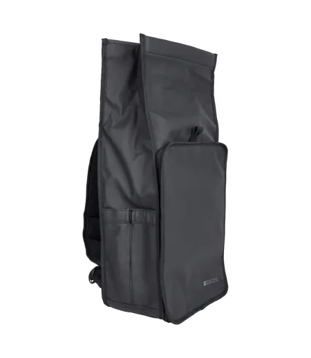 Commuter Roll Top 22l Backpack One Size Black Mountain Warehouse