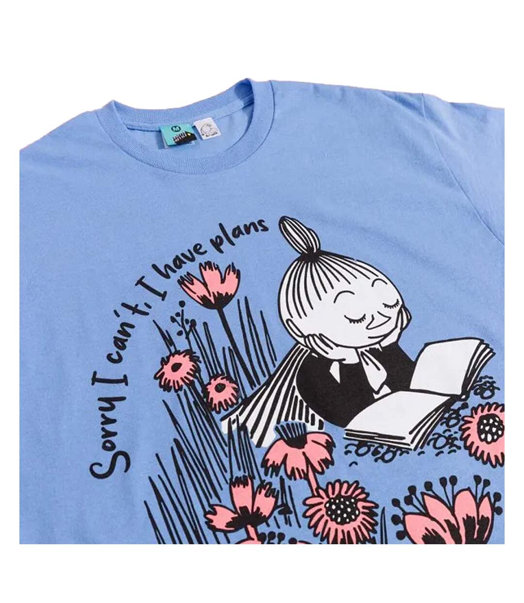 Unisex Adult Mymble 80th T-shirt Blue Moomin-3
