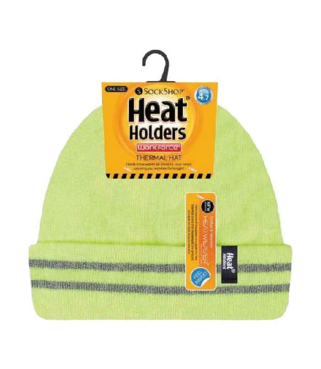 Bonnet de Haute Visibilité Thermiques Hiver Tricot-2