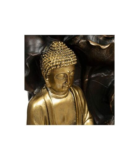 Fontaine & Bouddha Déco Kalyani 39cm Noir & Or