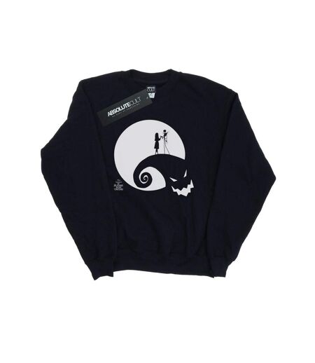 Disney - Sweat NIGHTMARE BEFORE CHRISTMAS MOON OOGIE BOOGIE - Femme (Noir) - UTBI9394