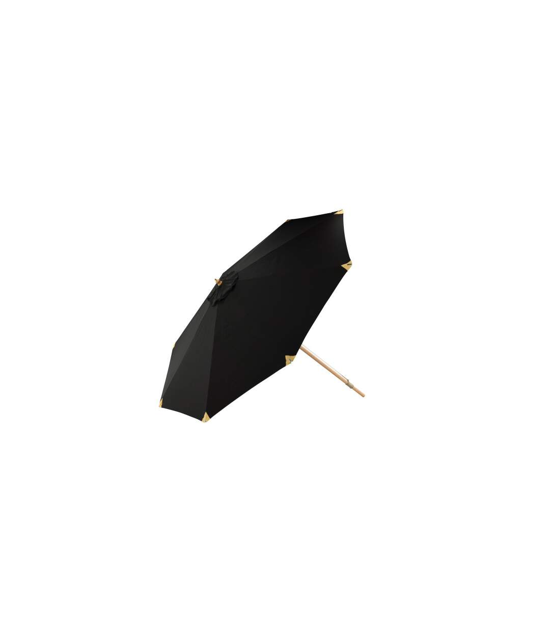 Parasol en Bois Nypo 330cm Noir-3