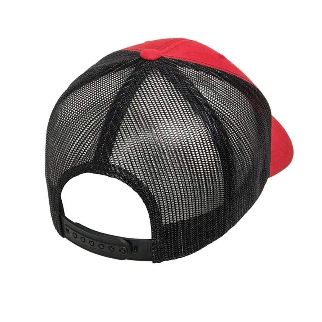 Casquette trucker retro adulte rouge / noir Flexfit-2