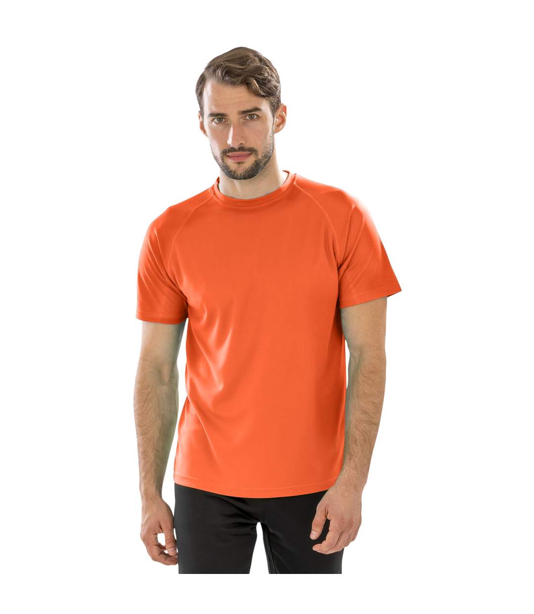 Spiro Mens Aircool T-Shirt (Orange)