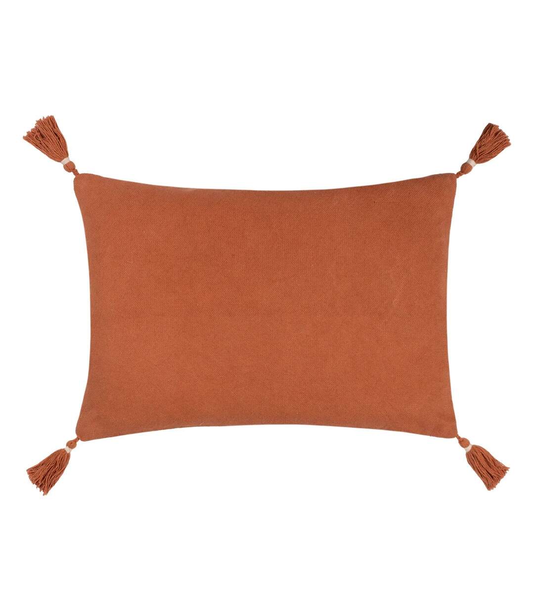 Dharma tufted cushion cover 35cm x 50cm brick Furn