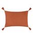 Furn Dharma Tufted Throw Pillow Cover (Brick) (35cm x 50cm)
