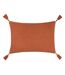 Furn Dharma Tufted Throw Pillow Cover (Brick) (35cm x 50cm) - UTRV3092