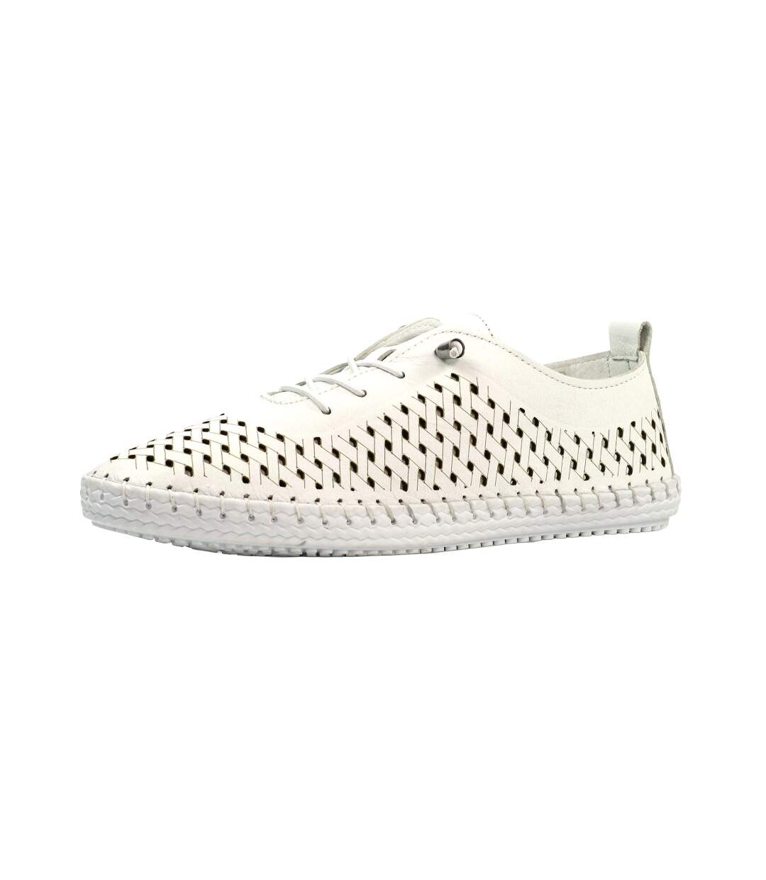 Tennis bonbon femme blanc Lunar-3