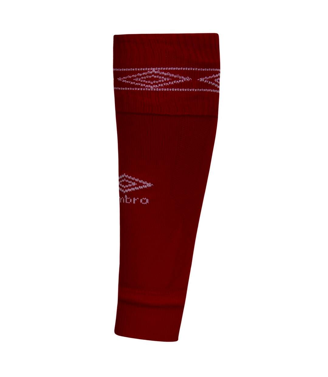 Mens diamond leg sleeves vermillion/white Umbro-1