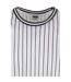Débardeur Motif/style Rayé Homme Blanc Noir Urban Classics-4