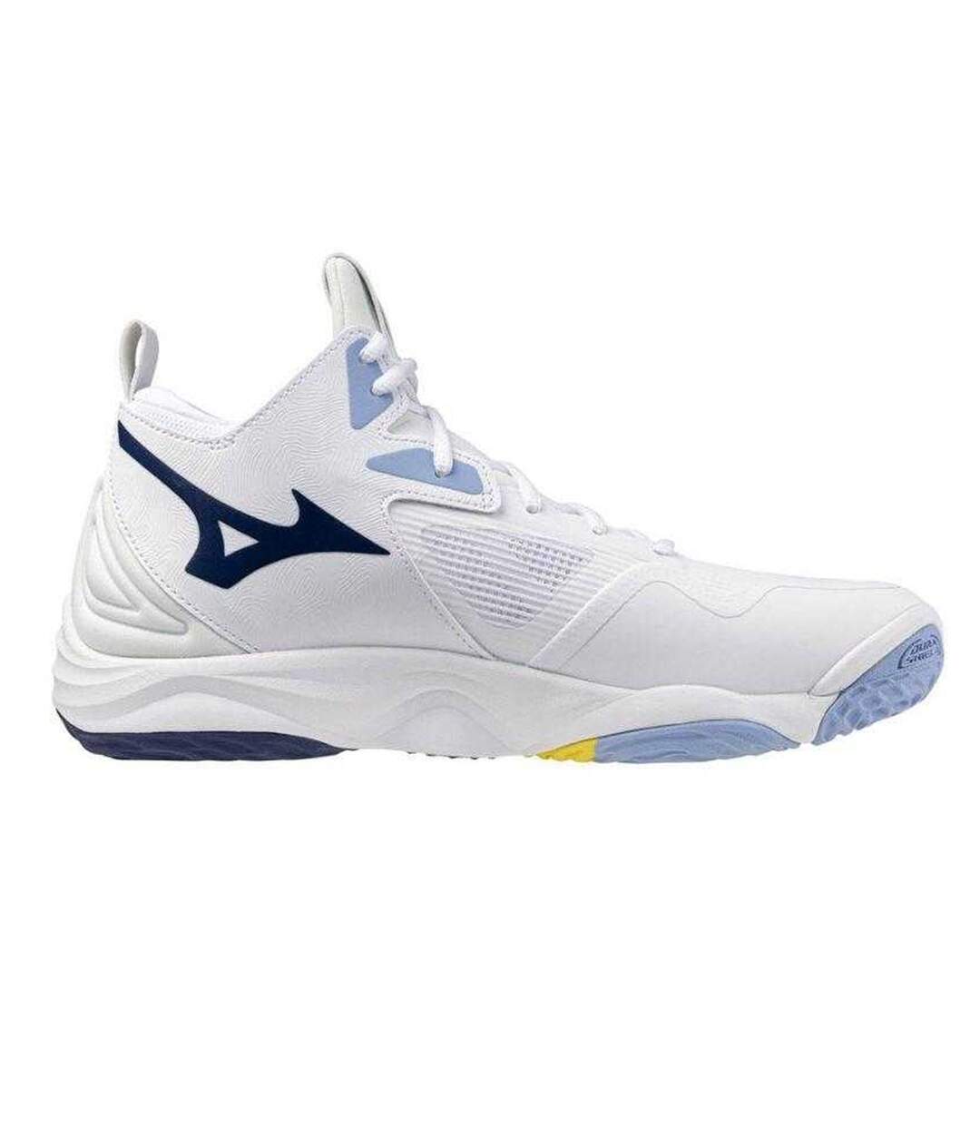 Chaussures De Volley-ball Wave Momentum Homme Blanc Mizuno-3