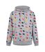 Sweat À Capuche Avec Cordons Oakwood Homme Gris Chiné Modern Amusement-1
