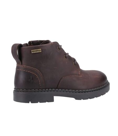 Bottes mini presley garçon marron Hush Puppies