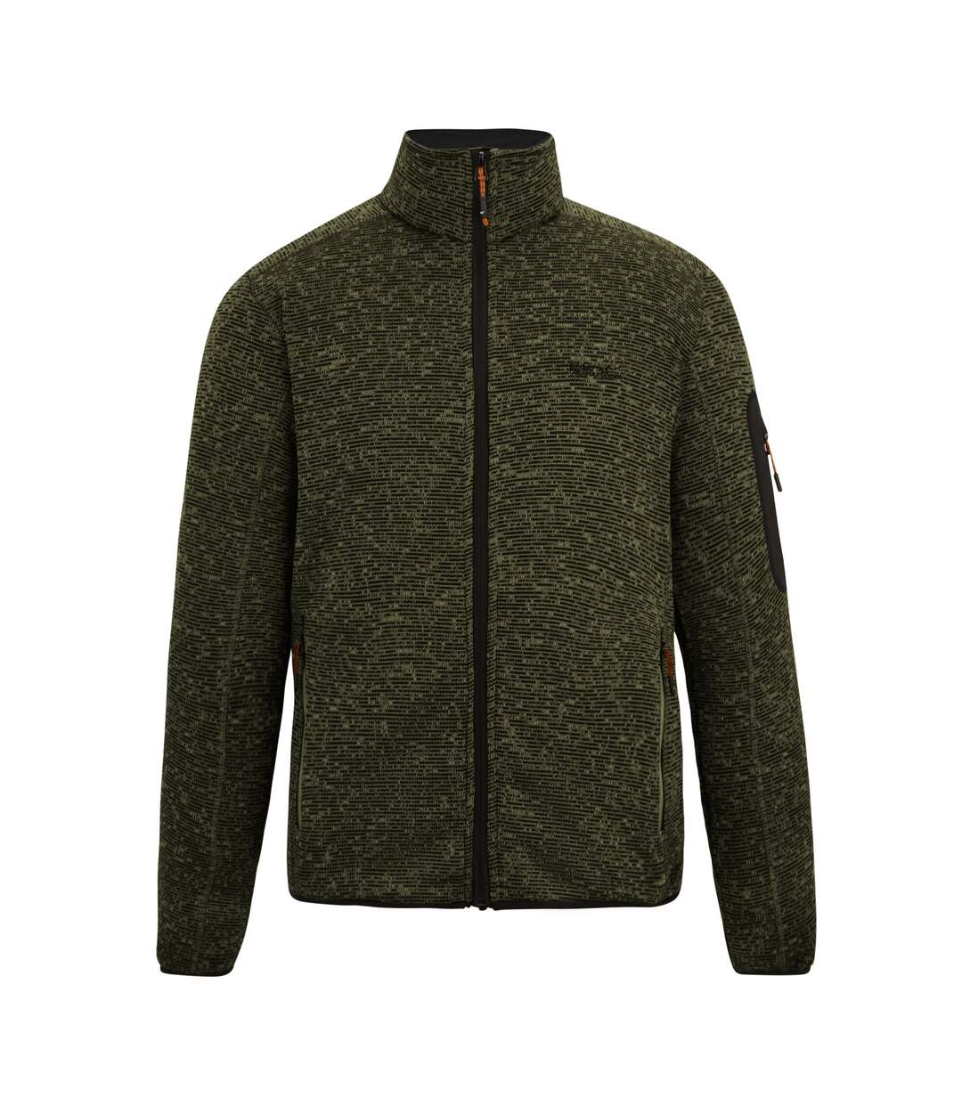 Veste Polaire Newhill Homme Kaki Foncé Regatta-1