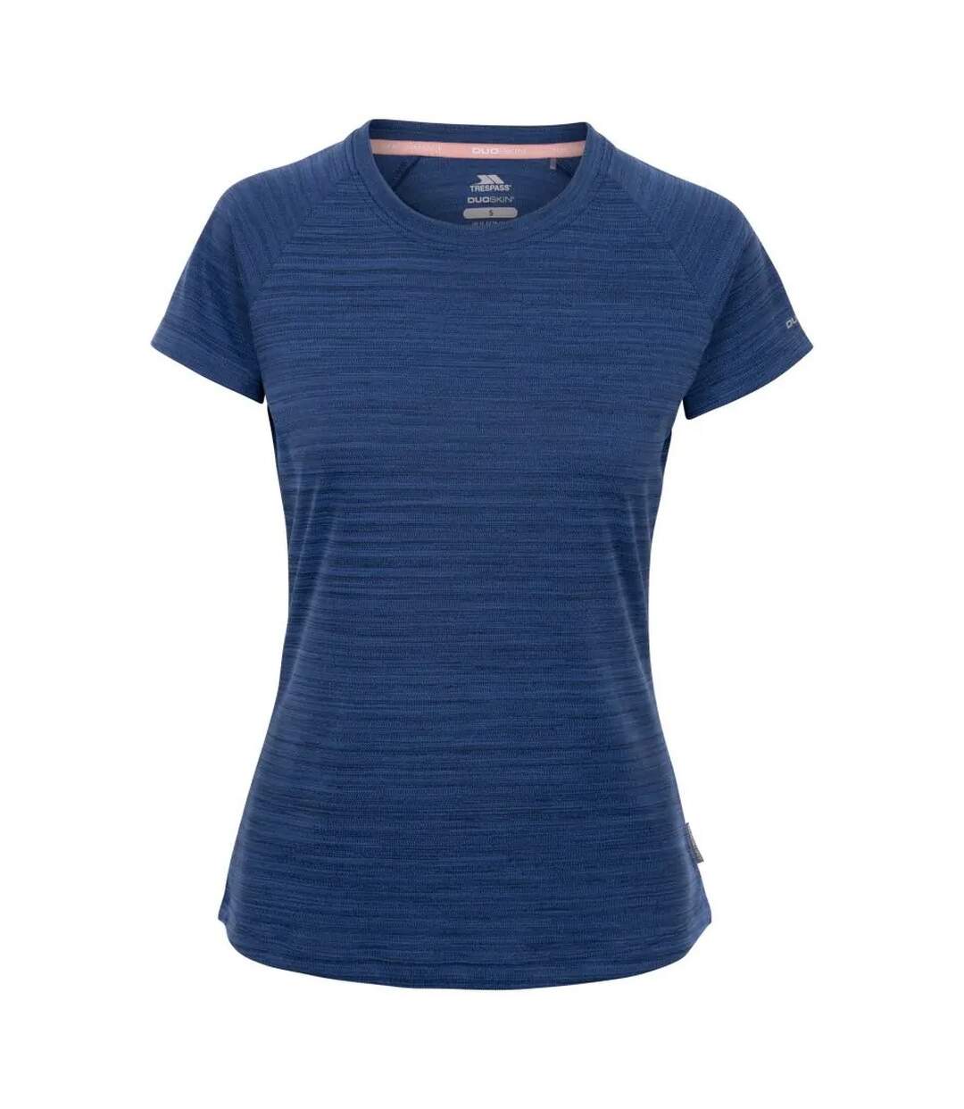 Womens/ladies vickland tp75 active t-shirt navy marl Trespass-1