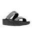 Claquettes Coupe Confortable Femme Noir Fit Flop-1