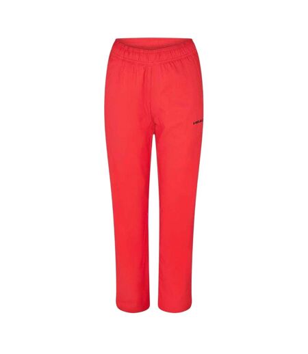 Womens/ladies Club Tracksuit Bottoms Red Head