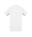 Mens Script Crew Neck T-shirt White Aquascutum-2