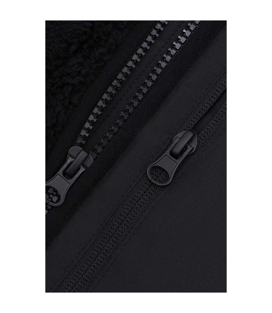 Veste Polaire Double Monkey Femme Noir Reebok-3