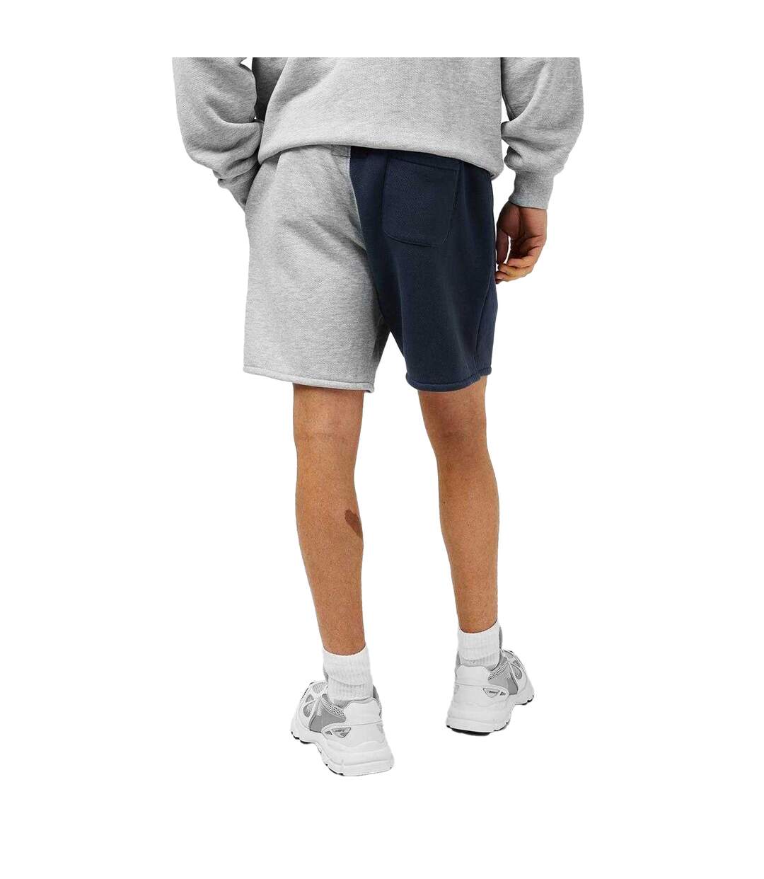 Mens Fleece Cut & Sew Sweat Shorts Night Sky Jack Wills-4