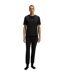 Mens Logo Polycotton Regular T-shirt Black Boss-1