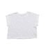 T-shirt court femme blanc Mantis-1