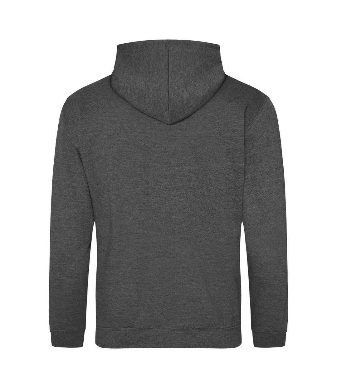 Sweat À Capuche Adulte Charbon Awdis-2