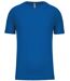 T-shirt sport - Running - Homme - PA438 - bleu roi