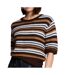 Pull rayé marron femme morgan mfifi-1