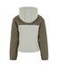Womens/ladies Crinkle Fleece Jacket Pale Green Stone Green Urban Classics-2