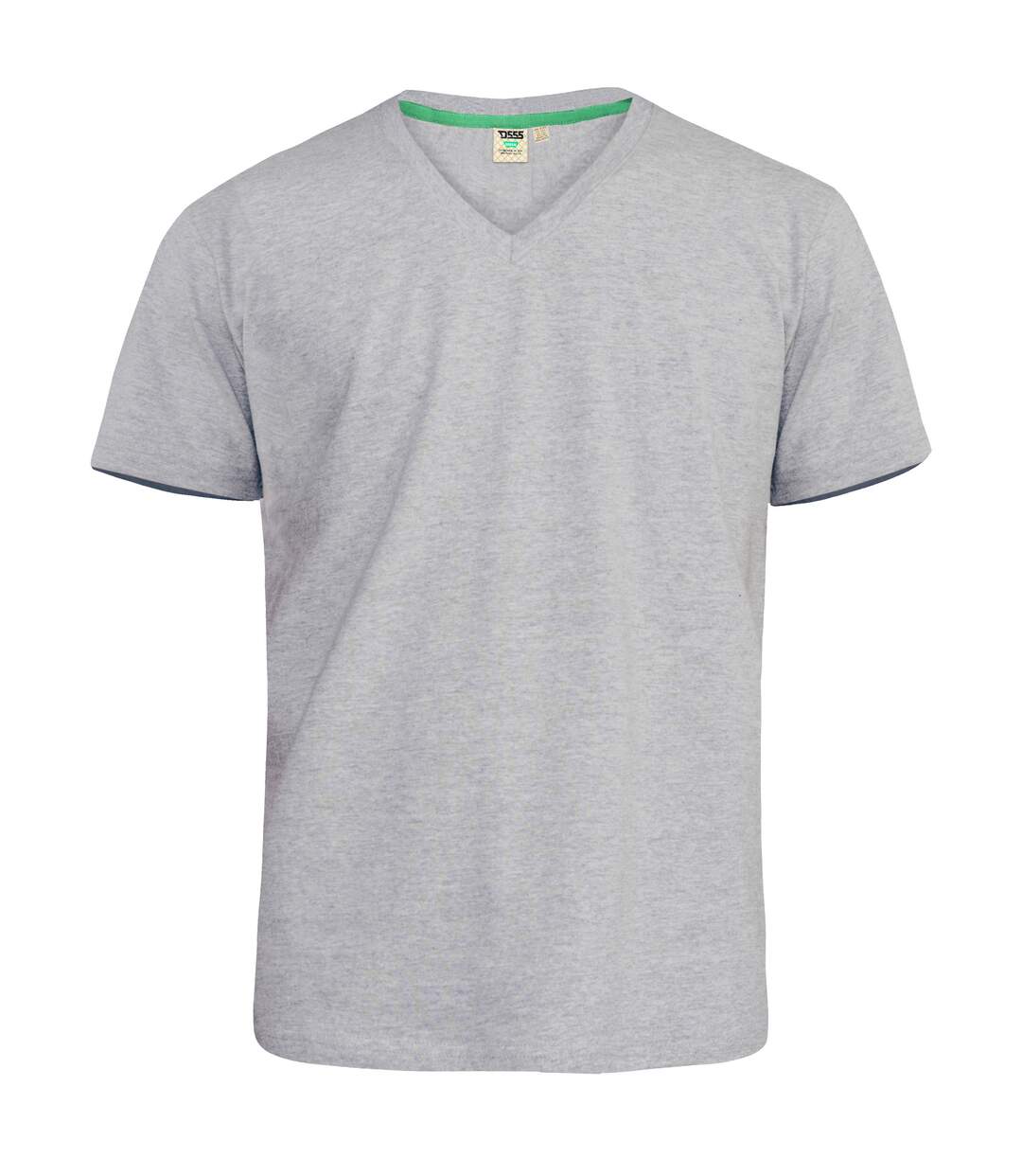T-shirt D555 Signature Homme Gris Duke-2